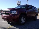2008 Deep Ruby Metallic Chevrolet Tahoe LS #21628878