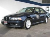 2001 Orient Blue Metallic BMW 5 Series 525i Sedan #21629221