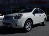 2010 Phantom White Nissan Rogue S 360 Value Package #21628901