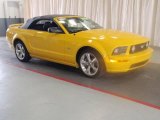 2006 Screaming Yellow Ford Mustang GT Premium Convertible #21637183