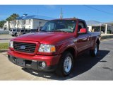 2008 Redfire Metallic Ford Ranger Sport Regular Cab #21623777