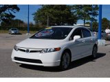 2007 Taffeta White Honda Civic Si Sedan #21623771