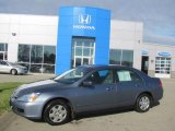 2007 Cool Blue Metallic Honda Accord LX Sedan #21637040