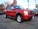 2010 Red Candy Metallic Ford F150 FX4 SuperCrew 4x4 #21625549