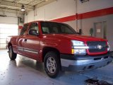 2003 Victory Red Chevrolet Silverado 1500 LS Extended Cab #21690071