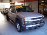 2004 Silver Birch Metallic Chevrolet Colorado LS Crew Cab #21690074