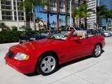 1999 Magma Red Mercedes-Benz SL 500 Roadster #21697387