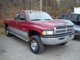 1996 Claret Red Pearl Metallic Dodge Ram 2500 ST Extended Cab 4x4 #21771054