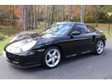 2001 Black Porsche 911 Turbo Coupe #21764199