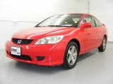 2004 Rally Red Honda Civic EX Coupe #21779105
