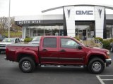 2007 Sonoma Red Metallic GMC Canyon SLE Crew Cab 4x4 #21771065