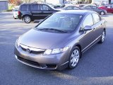 2010 Urban Titanium Metallic Honda Civic LX Sedan #21781292