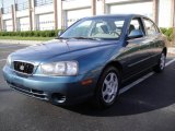 2001 Ocean Blue Hyundai Elantra GLS #21776431