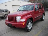 2010 Inferno Red Crystal Pearl Jeep Liberty Sport 4x4 #21779449