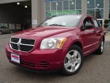 2008 Inferno Red Crystal Pearl Dodge Caliber SXT #21767595