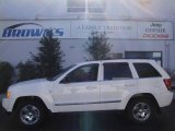 2005 Stone White Jeep Grand Cherokee Limited 4x4 #21763158