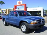 2004 Atlantic Blue Pearl Dodge Dakota SXT Club Cab #2168830