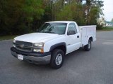 2003 Summit White Chevrolet Silverado 2500HD Regular Cab #21879311