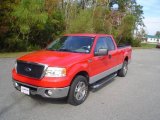 2008 Bright Red Ford F150 XLT SuperCab #21879359