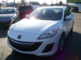 2010 Crystal White Pearl Mica Mazda MAZDA3 i Touring 4 Door #21872752