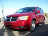 2008 Inferno Red Crystal Pearl Dodge Grand Caravan SXT #21872767