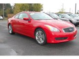 2008 Vibrant Red Infiniti G 37 Coupe #21876058