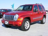 2006 Inferno Red Pearl Jeep Liberty Limited 4x4 #21879816