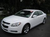 2010 Summit White Chevrolet Malibu LT Sedan #21866827