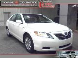 2008 Super White Toyota Camry Hybrid #21940371