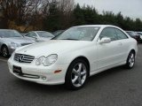 Alabaster White Mercedes-Benz CLK in 2005