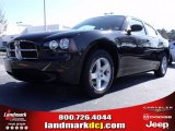 2010 Brilliant Black Crystal Pearl Dodge Charger SE #21933541