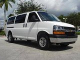 2008 Summit White Chevrolet Express LS 3500 Passenger Van #21941809