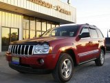 2005 Inferno Red Crystal Pearl Jeep Grand Cherokee Limited #21930236