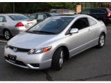 2007 Alabaster Silver Metallic Honda Civic EX Coupe #21929061