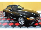 2004 Black Sapphire Metallic BMW Z4 3.0i Roadster #22004574