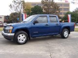 2005 Superior Blue Metallic Chevrolet Colorado LS Crew Cab #22005707