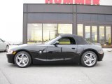 2006 Jet Black BMW Z4 3.0i Roadster #22006197