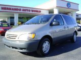 2002 Desert Sand Mica Toyota Sienna CE #2197139