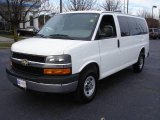 2009 Summit White Chevrolet Express LS 3500 Passenger Van #22044444