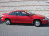 2001 Bright Red Chevrolet Cavalier Coupe #22063292