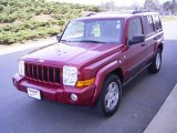2006 Inferno Red Pearl Jeep Commander 4x4 #22066774