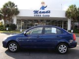 2008 Dark Sapphire Blue Hyundai Accent GLS Sedan #22002661