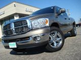 2008 Light Khaki Metallic Dodge Ram 1500 Big Horn Edition Quad Cab #22049484