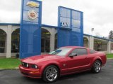 2009 Dark Candy Apple Red Ford Mustang GT Coupe #21994993