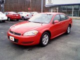 2009 Victory Red Chevrolet Impala LT #21989560
