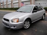 2004 Platinum Silver Metallic Subaru Impreza 2.5 Sport Wagon #22151212