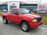 2002 Bright Red Ford Ranger Edge Regular Cab 4x4 #22155936