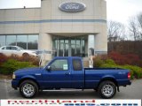 2010 Vista Blue Metallic Ford Ranger XLT SuperCab 4x4 #22137943