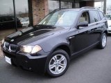 2006 Black Sapphire Metallic BMW X3 3.0i #22142437