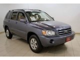 2007 Bluestone Metallic Toyota Highlander V6 4WD #22213829